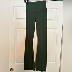 Dark Green Flare Pants